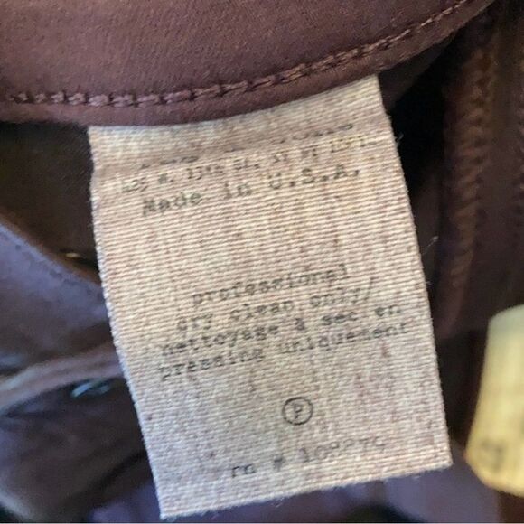 Rag & Bone legging jeans in coated wine size 27 excellent condition - Picture 6 of 8